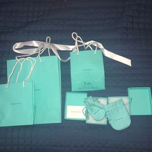 Tiffany & Co gift bags assortment